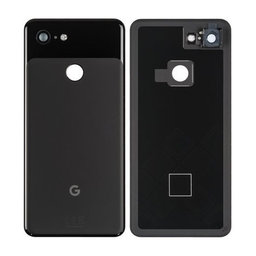 Google Pixel 3 - Bateriový Kryt (Just Black) - 20GB1BW0S02 Genuine Service Pack