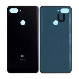 Xiaomi Mi 8 Lite - Bateriový Kryt (Midnight Black) - 5540412001A7 Genuine Service Pack