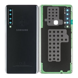 Samsung Galaxy A9 (2018) - Bateriový Kryt (Caviar Black) - GH82-18245A, GH82-18239A Genuine Service Pack