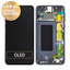 Samsung Galaxy S10e G970F - LCD Displej + Dotykové Sklo + Rám (Prism Black) - GH82-18852A, GH82-18836A Genuine Service Pack