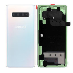 Samsung Galaxy S10 Plus G975F - Bateriový Kryt (Prism White) - GH82-18406F Genuine Service Pack