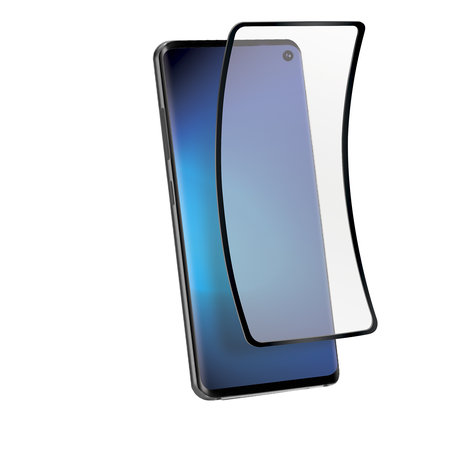 SBS - Tvrzené Sklo Flexi pro Samsung Galaxy S10, černá