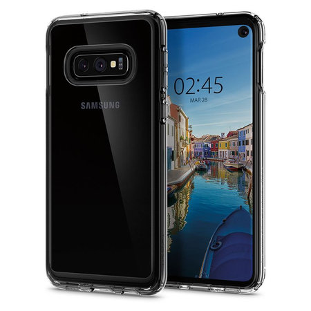 Spigen - Pouzdro Crystal Hybrid pro Samsung Galaxy S10e, transparentní