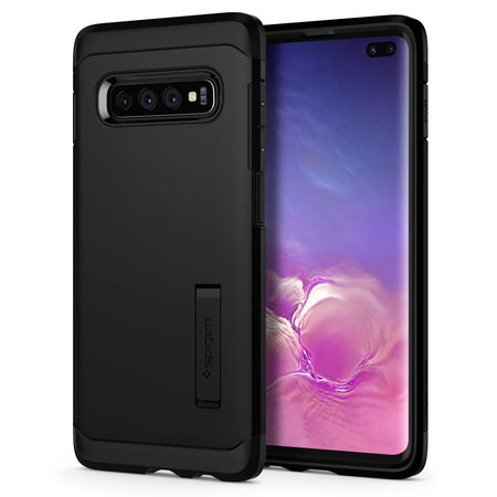 Spigen - Pouzdro Tough Armor pro Samsung Galaxy S10+, černá