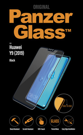 PanzerGlass - Tvrzené Sklo pro Huawei Y9 2019, black