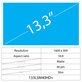 13.3 LCD Slim Matný 40 pin HD+