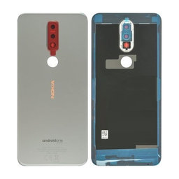 Nokia 7.1 - Bateriový Kryt (Gloss Steel) - 20CTLSW0004 Genuine Service Pack