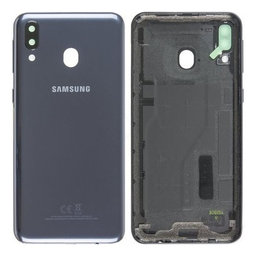 Samsung Galaxy M20 M205F - Bateriový Kryt (Charcoal Black) - GH82-18932A Genuine Service Pack