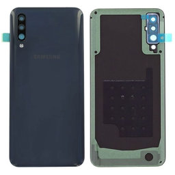 Samsung Galaxy A50 A505F - Bateriový Kryt (Black) - GH82-19229A Genuine Service Pack