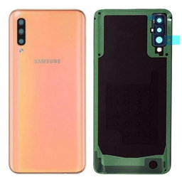 Samsung Galaxy A50 A505F - Bateriový Kryt (Coral) - GH82-19229D Genuine Service Pack