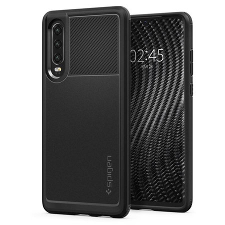 Spigen - Pouzdro Rugged Armor pro Huawei P30, černá