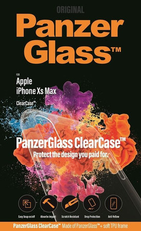 PanzerGlass - Pouzdro ClearCase pro iPhone XS Max, transparentná