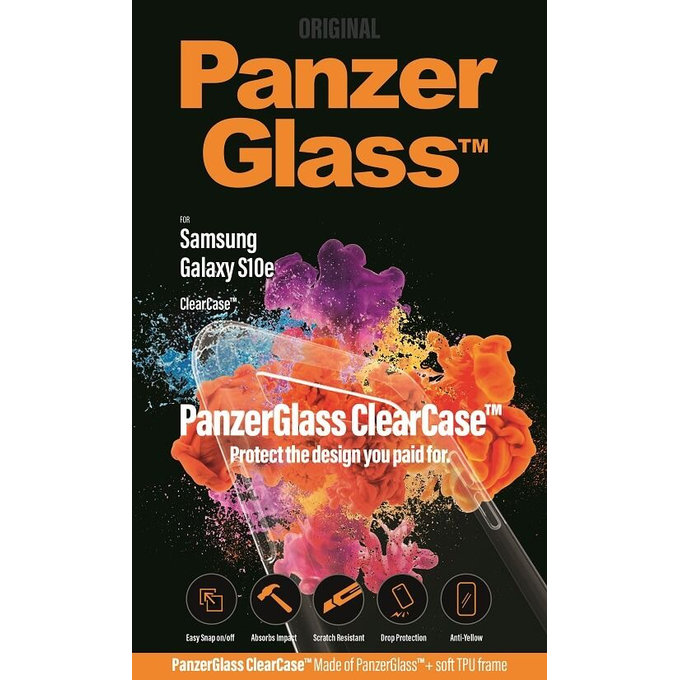 PanzerGlass - ClearCase Pouzdro pro Samsung Galaxy S10e, transparentní