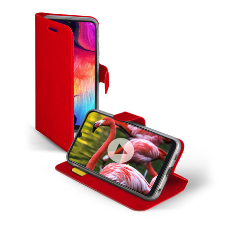 SBS - Pouzdro Book Sense pro Samsung Galaxy A50, červená