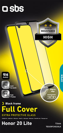 SBS - Tvrzené sklo Full Cover pro Honor 20 Lite, černá
