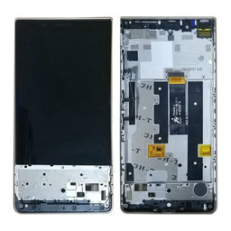 Blackberry Key2 LE - LCD Displej + Dotykové Sklo + Rám (Black) TFT