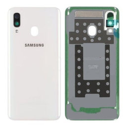Samsung Galaxy A40 A405F - Bateriový Kryt (White) - GH82-19406B Genuine Service Pack