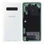 Samsung Galaxy S10 Plus G975F - Bateriový Kryt (Ceramic White) - GH82-18867B Genuine Service Pack