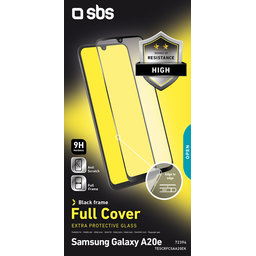 SBS - Tvrzené sklo Full Cover pro Samsung Galaxy A20e, černá