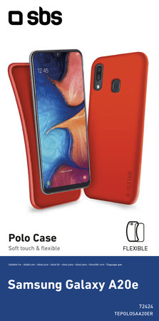 SBS - Pouzdro Polo pro Samsung Galaxy A20e, červená