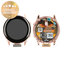 Samsung Galaxy Watch Active R500 - LCD Displej + Dotykové Sklo + Rám (Gold) - GH82-18797D Genuine Service Pack
