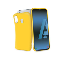 SBS - Pouzdro Rubber pro Samsung Galaxy A40, žlutá
