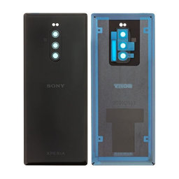 Sony Xperia 1 - Bateriový Kryt (Black) - 1319-0282 Genuine Service Pack