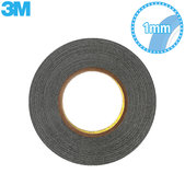 3M - Oboustranná Lepící Páska - 1mm x 50m (Černá)