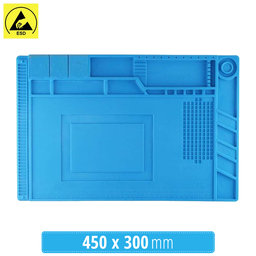 ESD Antistatická Teplovzdorná Silikonová Podložka - 45 x 30cm