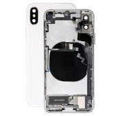 Apple iPhone XS - Zadní Housing s Malými Díly (Silver)