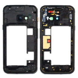 Samsung Galaxy Xcover 4s G398F - Střední Rám (Black) - GH98-44218A Genuine Service Pack