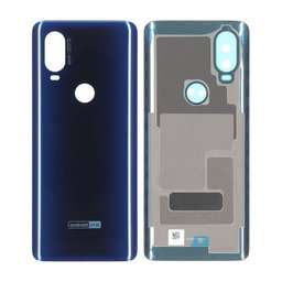 Motorola One Vision - Bateriový Kryt (Sapphire Blue) - 5S58C14361 Genuine Service Pack