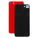 Apple iPhone 8 - Sklo Zadního Housingu + Sklíčko Zadní Kamery (Red)