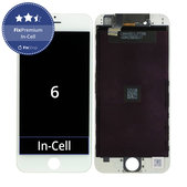 Displej In-Cell pro iPhone 6, White, Dotykové sklo s rámem, FixPremium