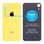 Apple iPhone XR - Sklo Zadního Housingu se Zvětšeným Otvorem na Kameru (Yellow)