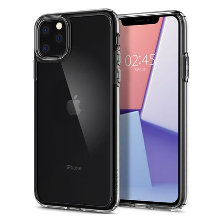 Spigen - Pouzdro Ultra Hybrid pro iPhone 11 Pro Max, transparentná