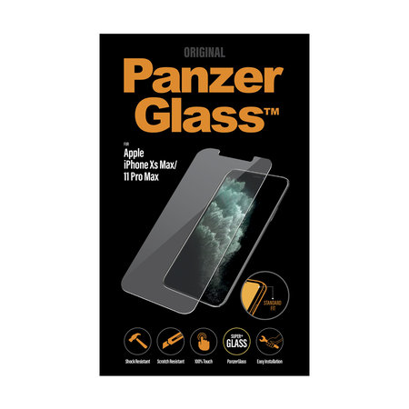 PanzerGlass - Tvrzené Sklo Standard Fit pro iPhone XS Max a 11 Pro Max, transparentná