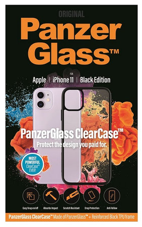 PanzerGlass - Pouzdro ClearCase pro iPhone 11, black