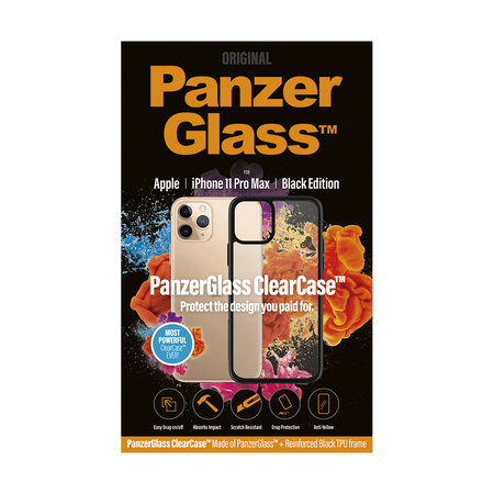 PanzerGlass - Pouzdro ClearCase pro iPhone 11 Pro Max, black