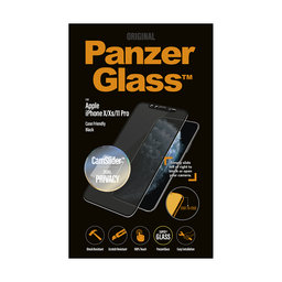 PanzerGlass - Tvrzené Sklo Case Friendly CamSlider Privacy pro iPhone X, XS a 11 Pro, black