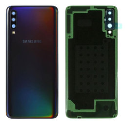 Samsung Galaxy A30s A307F - Bateriový Kryt (Prism Crush Black) - GH82-20805A Genuine Service Pack