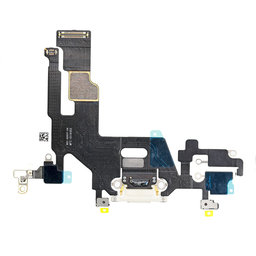 Apple iPhone 11 - Nabíjecí Konektor + Flex Kabel (White)