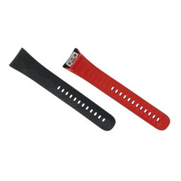 Samsung Gear Fit 2 Pro SM-R365 - Řemínek Levý (Black-Red) - GH98-41595A Genuine Service Pack