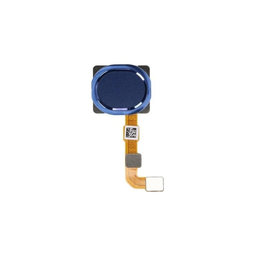 Samsung Galaxy A20s A207F - Senzor Otisku Prsta + Flex Kabel (Blue) - GH81-17809A Genuine Service Pack