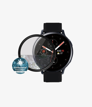 PanzerGlass - Tvrzené Sklo Curved Glass pro Samsung Galaxy Watch Active 2 40 mm, black