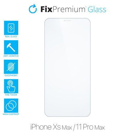 FixPremium Glass - Tvrzené sklo pro iPhone Xs Max a 11 Pro Max