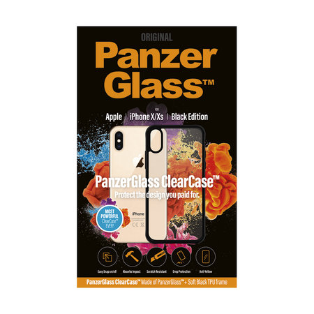 PanzerGlass - Pouzdro ClearCase pro iPhone XS / X, černá