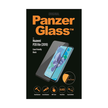 PanzerGlass - Tvrzené Sklo Case Friendly pro Huawei P20 Lite 2019, black