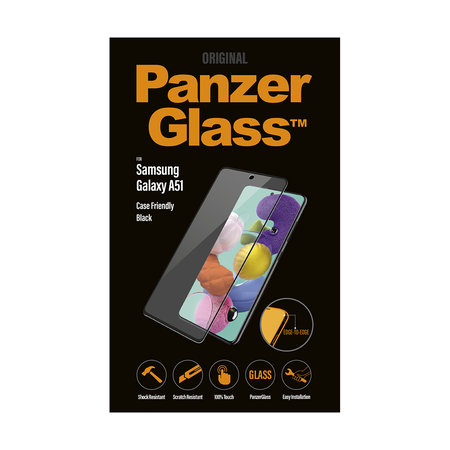 PanzerGlass - Tvrzené Sklo Case Friendly pro Samsung Galaxy A51, black