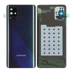 Samsung Galaxy A71 A715F - Bateriový Kryt (Prism Crush Black) - GH82-22112A Genuine Service Pack